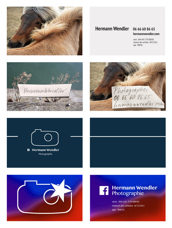 cartes de visites